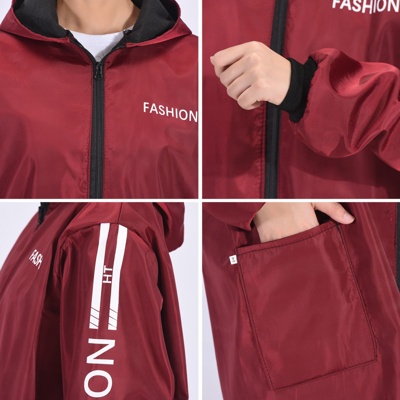 加绒拉链大褂工作服防水劳保服防尘防水耐脏汽修服工装仓库搬运服