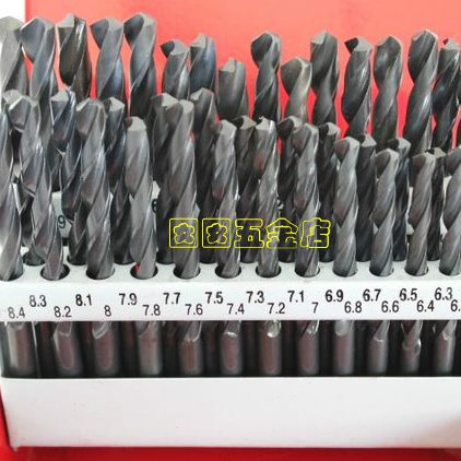 -6410PC1.*组合套装mm10全件套0 直柄麻花钻头哈 .黑 41上钻磨制