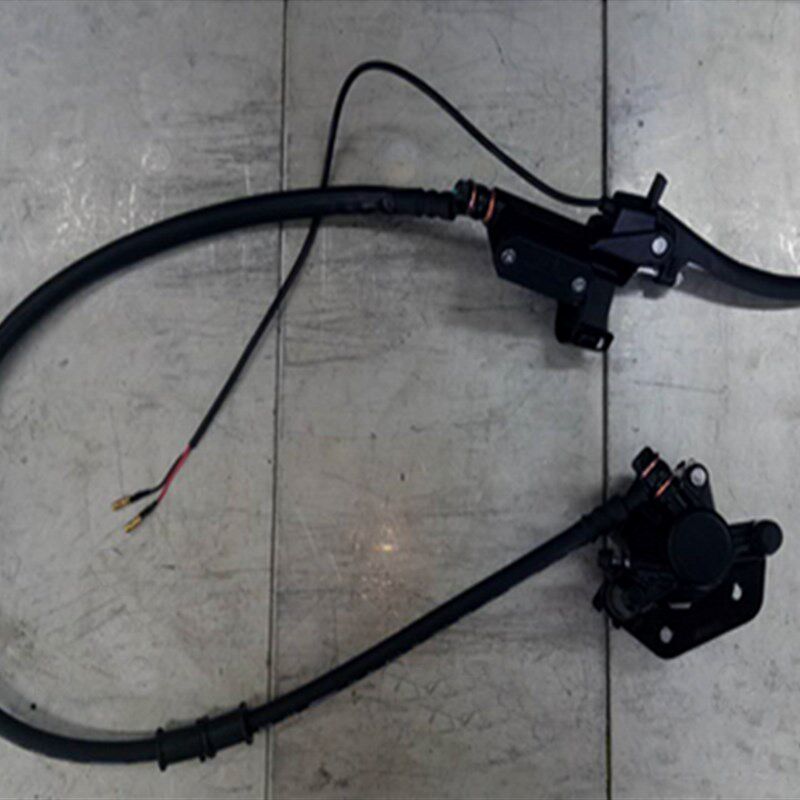 速珂电动车CU后平叉左右前减震器车架方向柱车架方向把总成