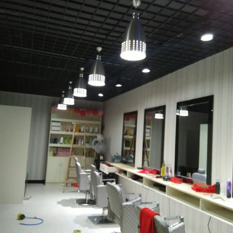 现代吊灯商用店铺超亮创意吧台办公室会议商场理发店吊灯