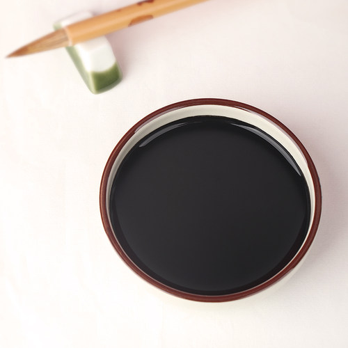 耘籍阁香轻胶墨汁书法专用墨液墨水毛笔书画国画油烟小楷墨汁