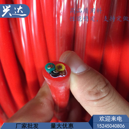 软硅胶高温电缆护线 G型 防水防油耐磨