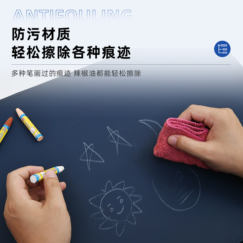 矽胶折扣边挂防硌手电筒脑滑鼠超大号办公桌面垫学生男加厚保护垫