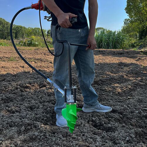 背负割草烟草种植打塘垦打洞打窝挖穴烟钻种烟打器