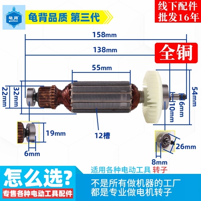 龟背 欧角转子锐奇转子角