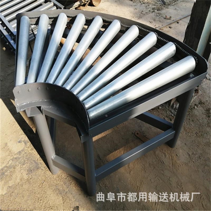 镀锌滚筒输送机纸箱木门传送机LJ1无动力辊筒输送机