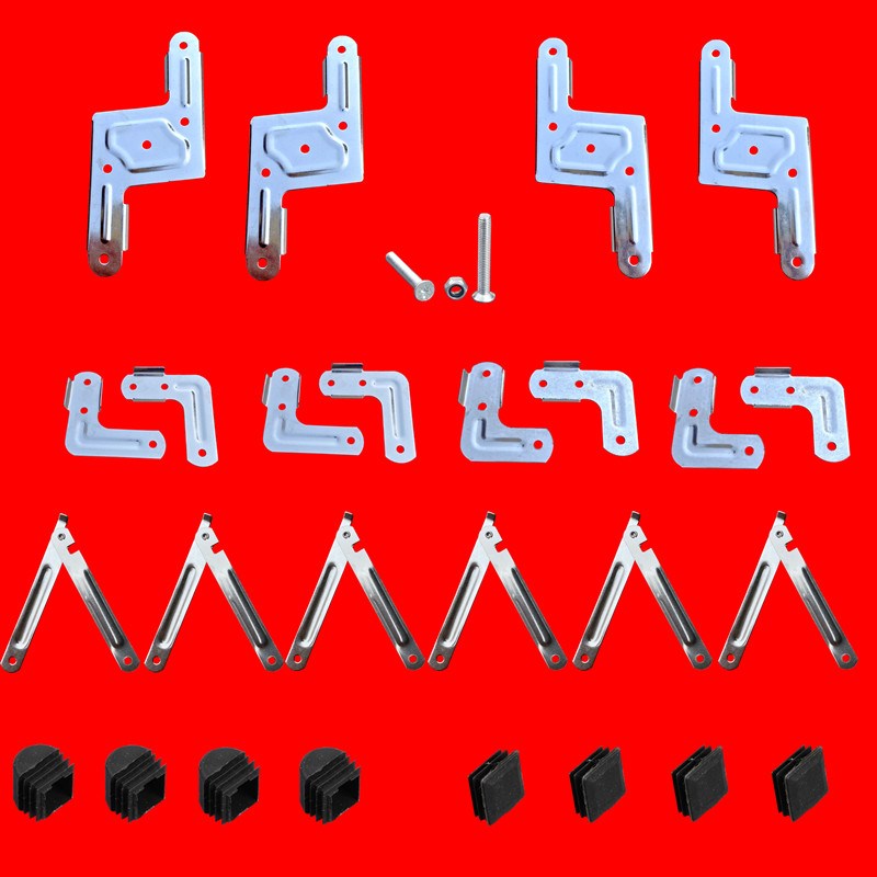 锈钢加厚晾衣架折叠片 X型置地晒衣架连接件杆晾衣杆