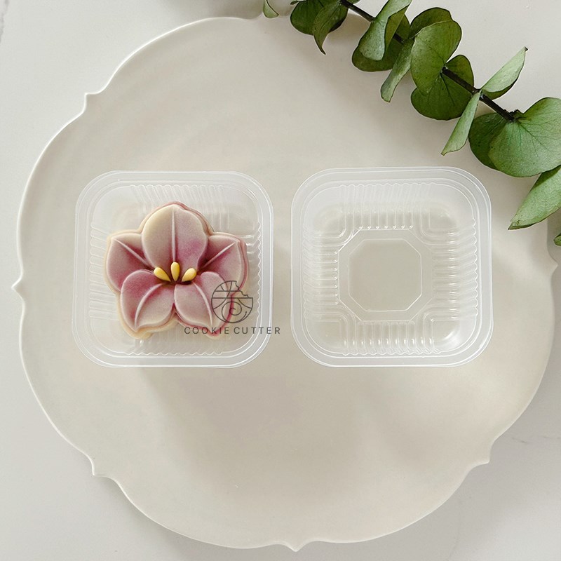 g海棠花中秋节月饼模具 中式花卉绿豆糕模具立体鲜花饼手压工具