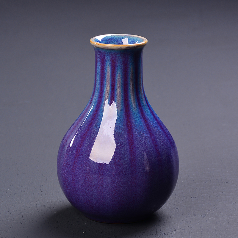 陶瓷水培花瓶创意迷你干花鲜花小花插家居室内装饰品桌面摆件花器