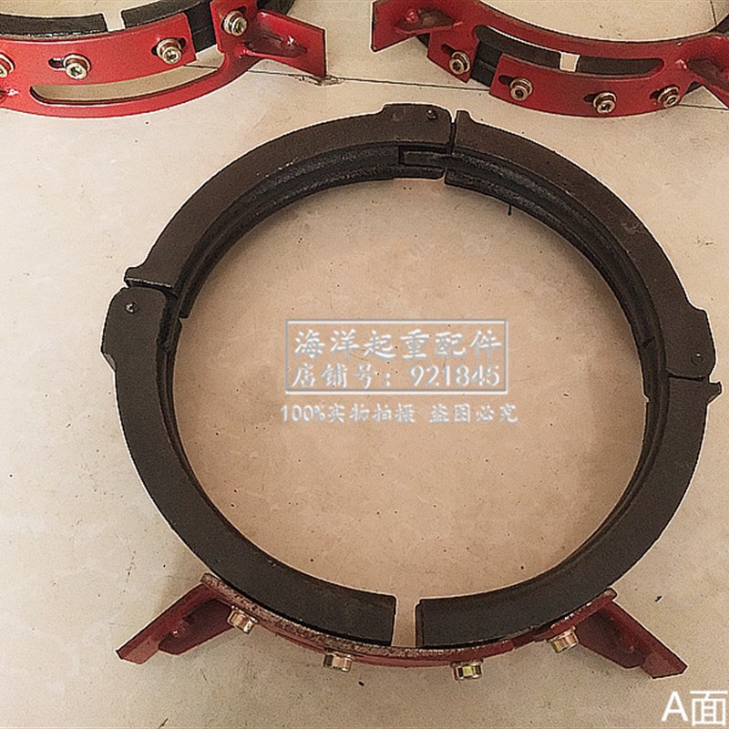 钢丝绳电动葫芦新型黑色球墨铸铁导绳器1T2tT5吨10T正反盘排绳器