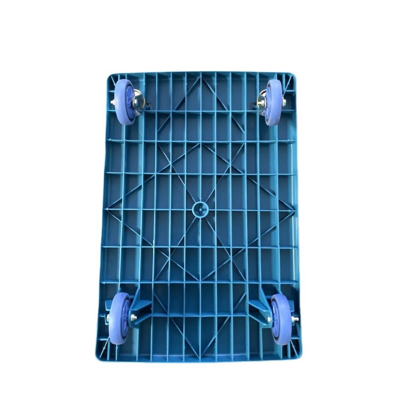 小推车拉货手推车静音家用折叠便携平板车搬运车拖车取快递小拉车