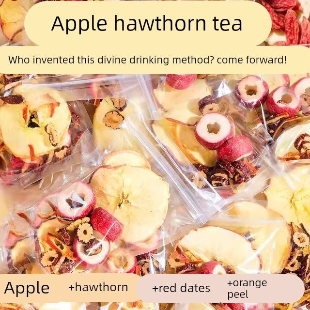 苹果山楂茶 酸甜好喝红枣陈皮山楂苹果茶水果茶包泡水-XL,咖啡/麦片/冲饮,植物饮料,淘宝优惠券,粉丝福利购,淘宝优惠卷