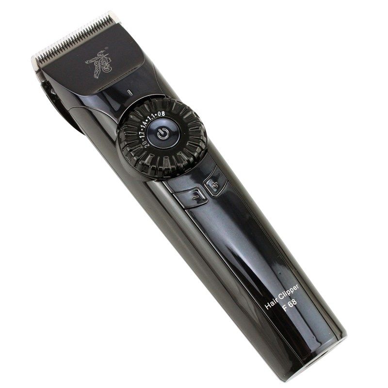 发廊黑陶瓷刀头电推剪液晶充电式两档加速理发器发型师美发推子