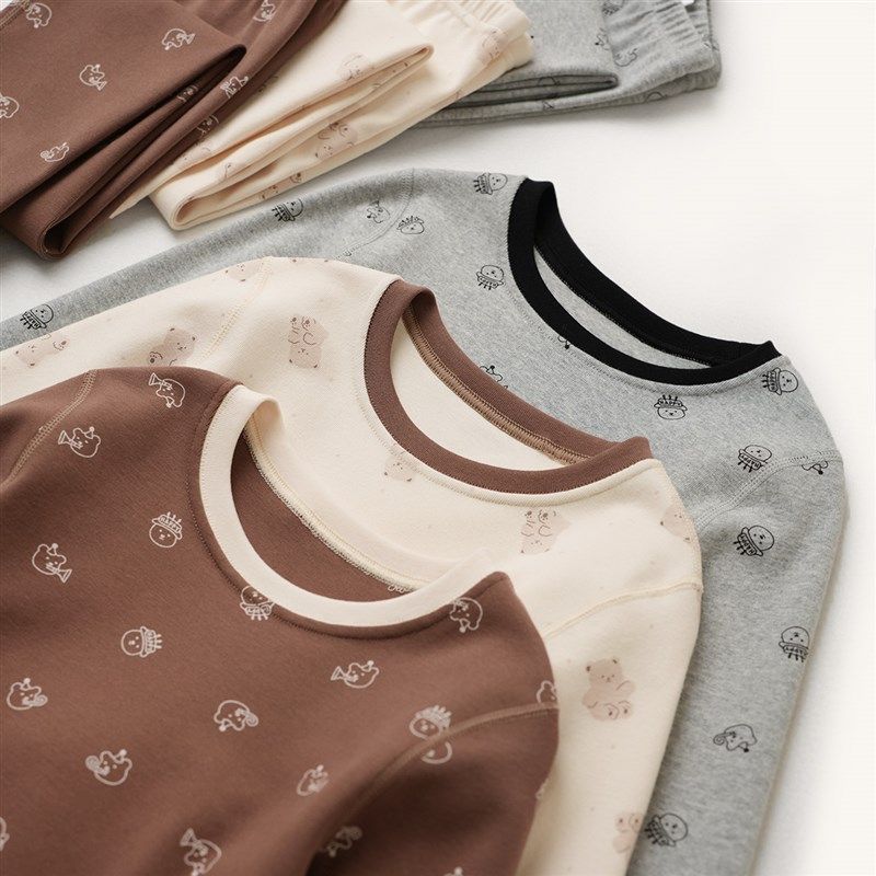 A类 可开裆 儿童纯棉内衣套装 男女童秋衣秋裤小中大童秋冬款童装,童装/婴儿装/亲子装,内衣套装,淘宝优惠券,粉丝福利购,淘宝优惠卷