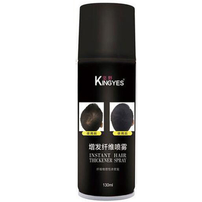 坚野头发增发纤维喷雾稀疏变浓密遮盖少发填充修饰假发粉补发神器