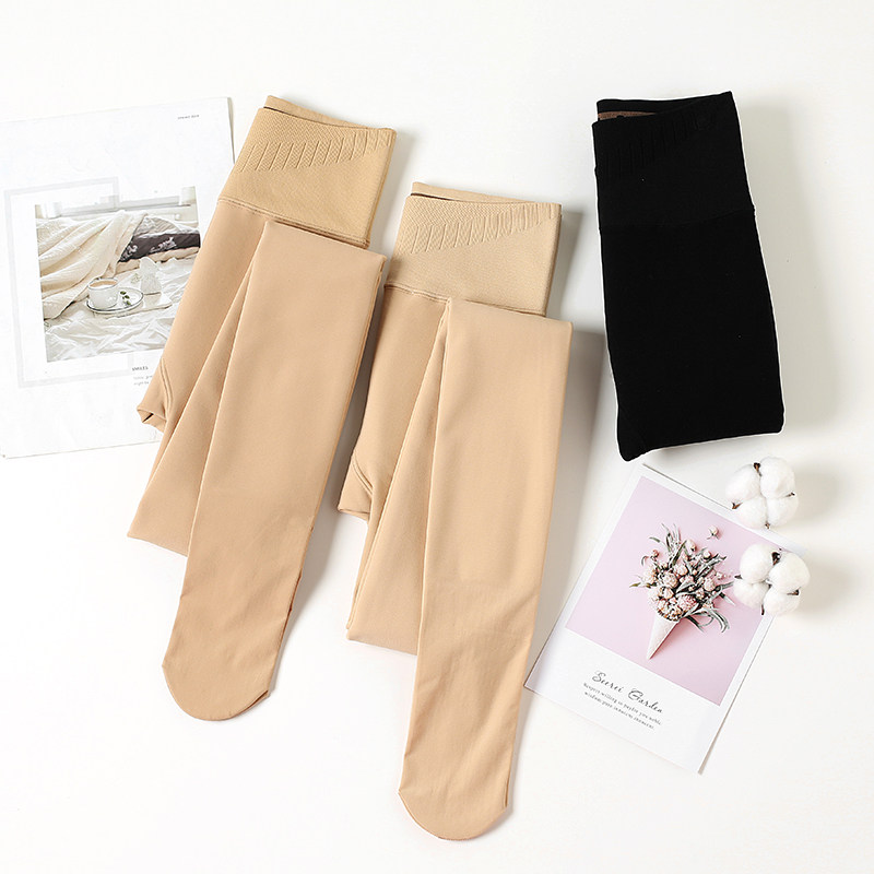 145矮小个子打底裤2021年加绒光腿神器女秋冬裸感150cm短款连裤袜
