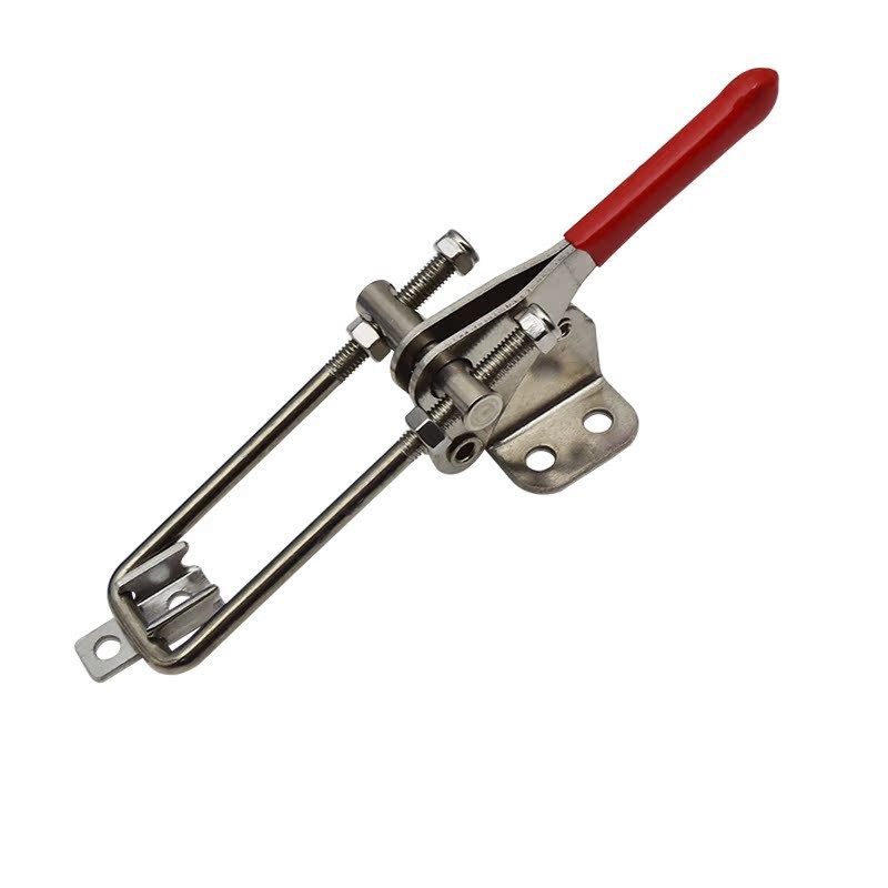 安望40324快速夹具 不锈钢夹持工具箱 锁夹压紧器 锁夹快速拉紧扣