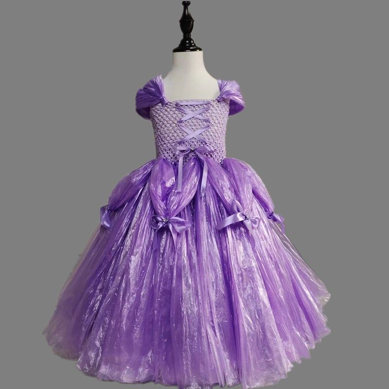 索菲亚儿童环保衣服儿童女孩diy材料制作亲子时装秀走秀演出服,童装/婴儿装/亲子装,儿童演出服,淘宝优惠券,粉丝福利购,淘宝优惠卷