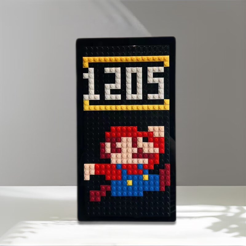 积木门牌定制创意diy数字门牌家用可爱民宿网红女孩积木门牌装饰
