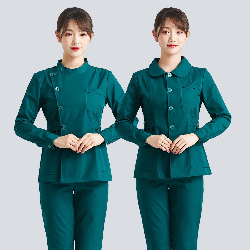男女护士服分体套装立领短袖夏薄冬装长袖口腔护理急救医生工作服