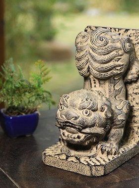 室内仿古马摆件客厅书房电视柜桌面新中式装饰创意工艺招财礼品