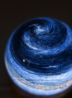 还在偷偷的等宇宙晚安浪漫系星球小夜灯创意节日走心生日礼物