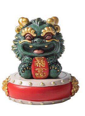 国风龙年办公桌茶桌工位桌面摆件可爱装饰高级感小众生日礼物礼品
