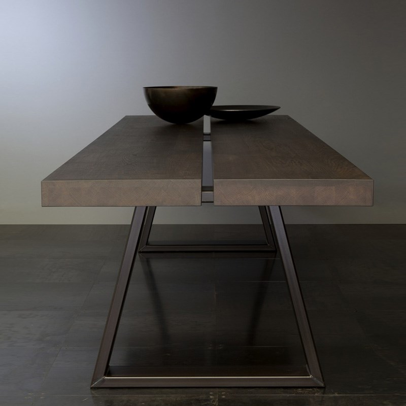 北欧风休闲铁艺实木餐桌家用咖啡店厅食堂饭店长方形餐厅桌椅组合