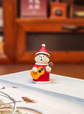 圣诞节音乐会礼物可爱桌面摆件礼品送女生男生装饰品车载汽车内饰