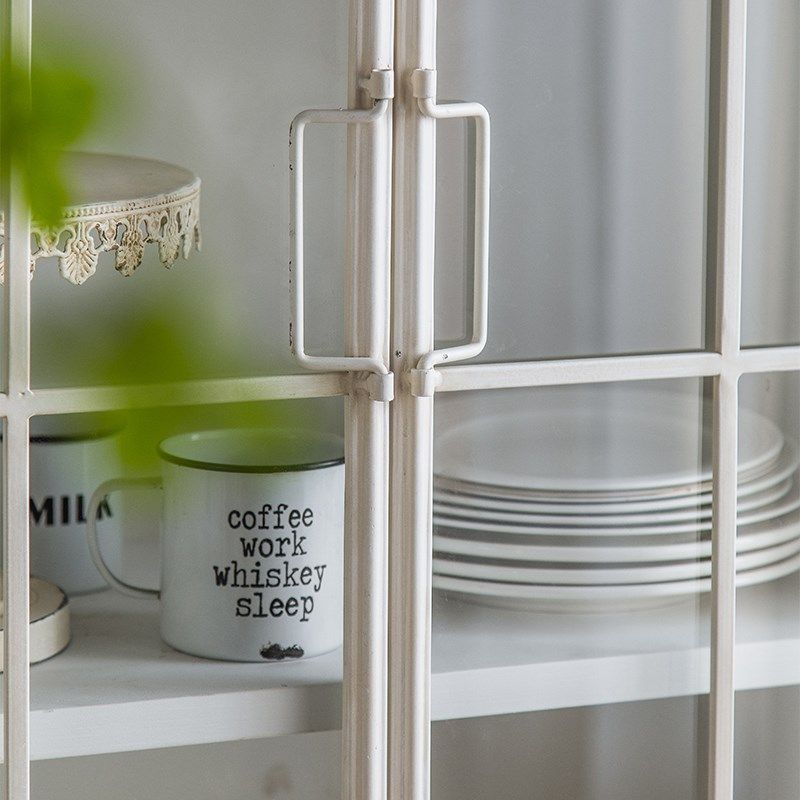 法式拱形书柜客厅展示柜玻璃柜圆弧柜白色实木复古靠墙酒柜手办柜,住宅家具,门厅/玄关柜/玄关架,淘宝优惠券,粉丝福利购,淘宝优惠卷