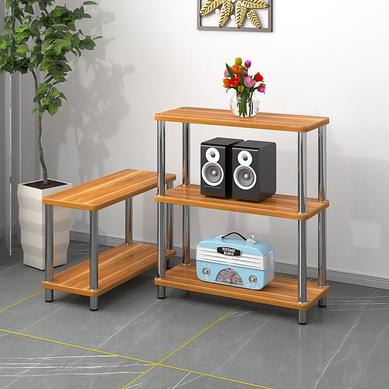 置物架落地架子打印机夹缝收纳架窄款储物架厨房架20宽架窄柜层架