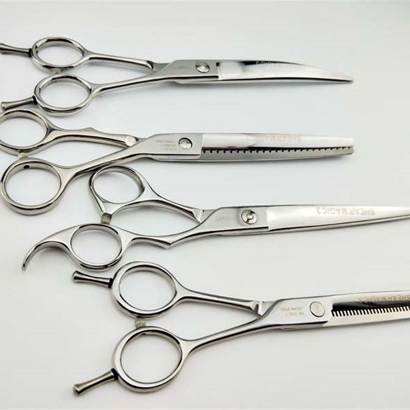 宠物美容剪刀乐比奇美修毛剪牙剪子直剪弯剪打薄剪泰迪狗狗鱼骨剪