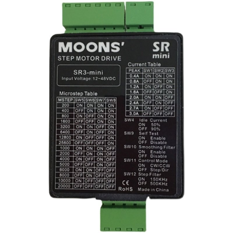 鸣志驱动器SR3-mini/SRX02-S/SRX04-S/SRX08-S全新SR2SR4SR8Plus