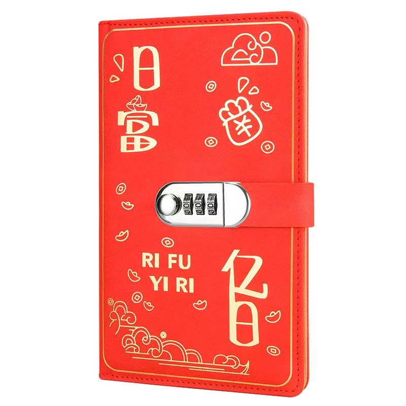 2025现金存款活页支票夹子定期存折存单收纳册本多功能票据存单夹