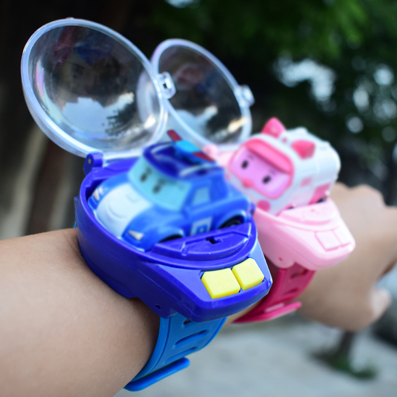 儿童玩具手表遥控车宝宝迷你卡通小汽车小学生幼儿园男生女孩3岁2