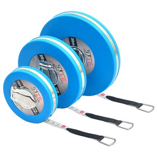 上匠 韧性纤维防水皮卷尺10米20米30米50米软皮尺软尺米尺盒尺