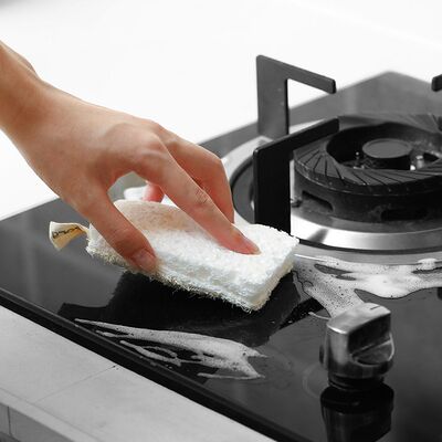 丝瓜络木浆棉刷锅神器厨房双面百洁布洗碗海绵刷魔力去污洗锅抹布