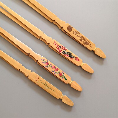 扬琴琴竹 练习琴竹专业琴竹扬琴毽子扬琴配件 包邮