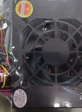 牛头Matx小电源,OX-400M额定300w,支持显卡供电,质保三年