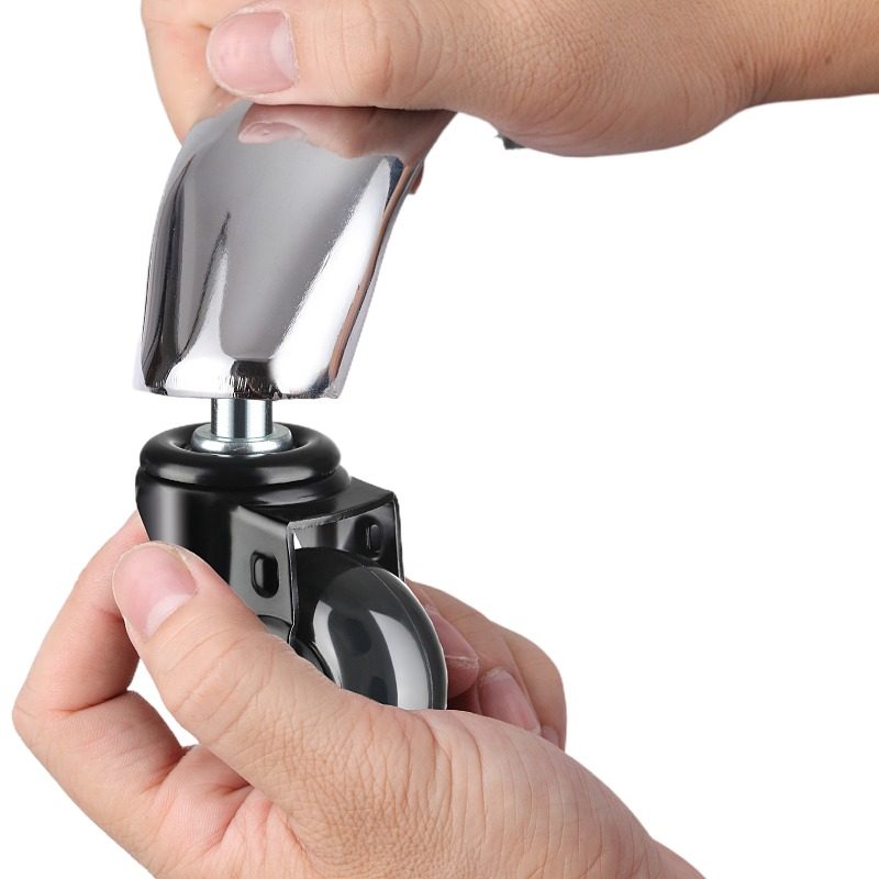 转椅轮子万向轮椅子老板座椅脚轮电竞滚轮轱辘配件电脑办公椅滑轮