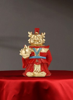 十二生肖龙年吉祥礼物客厅酒柜摆件生肖鼠牛虎兔龙蛇马羊猴鸡狗猪