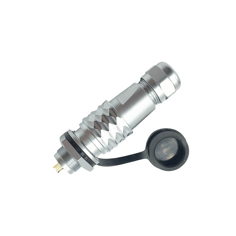 威浦防水航空插头SF12 2345芯6芯7芯9芯 后螺母固定座公母连接器