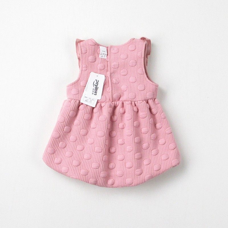 小女童宝宝秋冬装婴儿童背心连衣裙服公主马甲裙子洋气初冬1一2岁