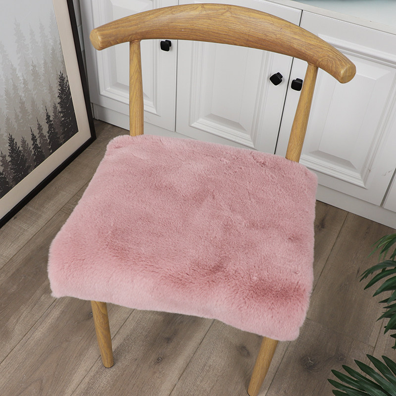 仿兔绒椅子垫冬季坐垫短毛绒餐椅垫办公室坐垫宿舍学生防滑加厚垫,居家布艺,椅垫,淘宝优惠券,粉丝福利购,淘宝优惠卷