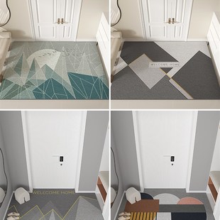 入户门地垫进门门口脚垫家用玄关门垫2022新款 可裁剪进户丝圈地毯