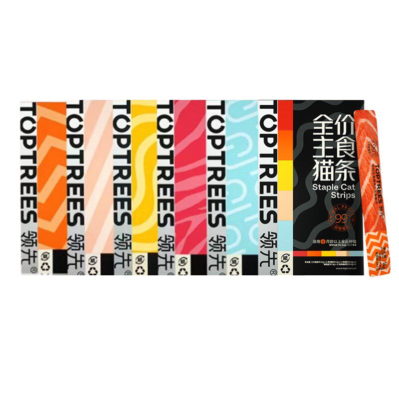 领先主食猫条全价湿粮包15支猫咪成幼猫鲜肉泥营养增肥猫零食猫条