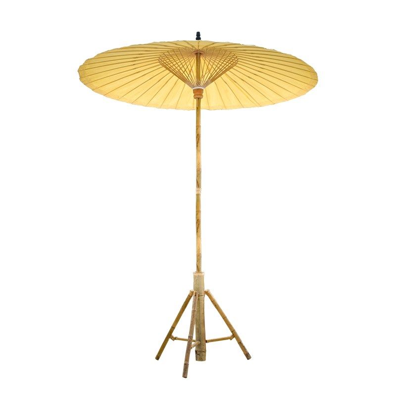 遮阳伞户外庭院花园院子古风室内装饰伞网红大油纸伞中柱伞防水