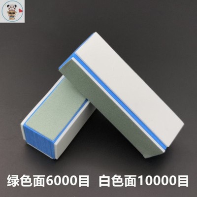 实心竹打磨工具抛光板海绵砂纸抛光块抛光条模型美甲铜器银器打磨