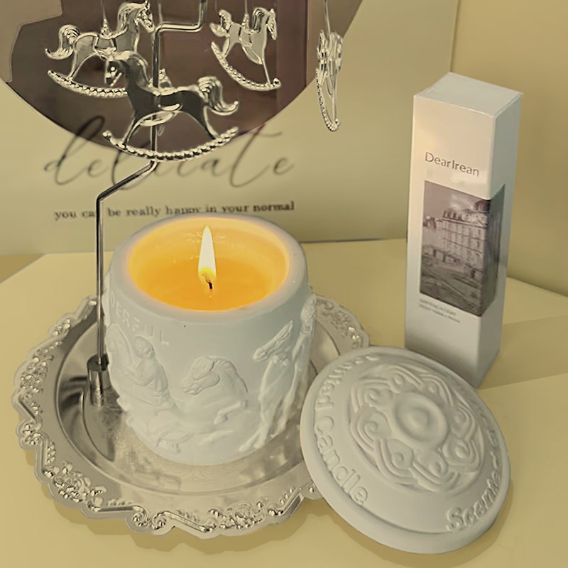 帕特农神庙香氛香薰蜡烛礼盒小众高级感生日礼物男女生结婚伴手礼