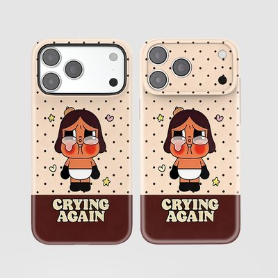 适用iPhone17promax苹果16华为mate70一加oppofindx9荣耀magic8小米15菲林二合一亮面手机壳vivox300波点哭娃